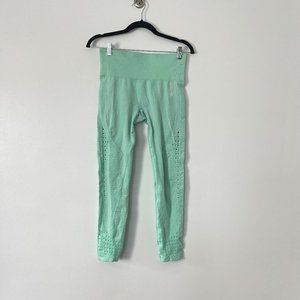 GymShark Mint Perferated Leggings Size: XS